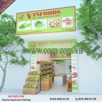 Thiết kế cửa hàng trái cây - Anh Công - Hoàng Mai